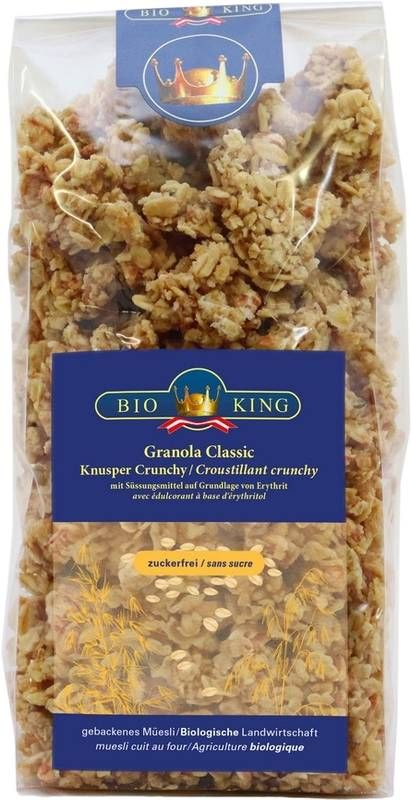 BIOKING Knusper Crunchy Grano zuckerfr Bio 375g BIOKING Knusper Crunchy Grano zuckerfr Bio 375g
