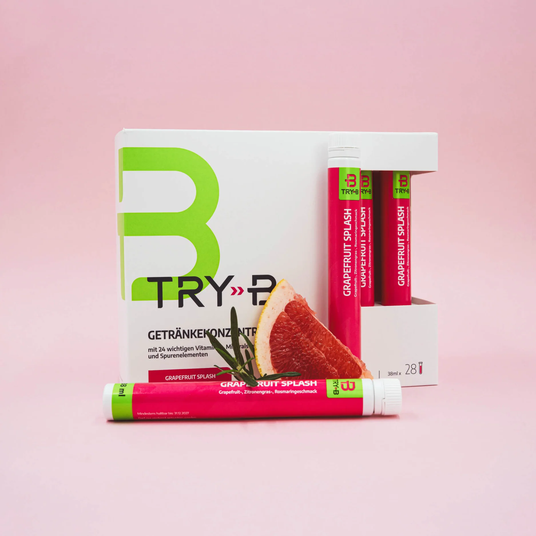 TRY-B Grapefruit Splash Konzentrat 28 Tubes