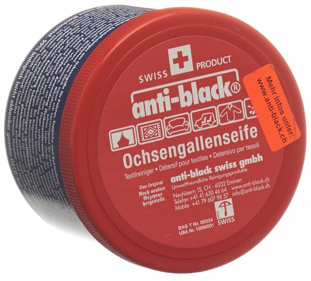 ANTI-BLACK Ochsengallenseife Paste 500ml ANTI-BLACK Ochsengallenseife Paste 500ml