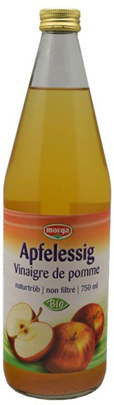 Morga Apfelessig Bio naturtrüb Fl 7.5dl Morga Apfelessig Bio naturtrüb Fl 7.5dl