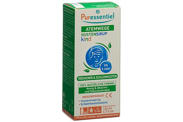 Puressentiel Atemwege Hustensirup Kind 140ml Puressentiel Atemwege Hustensirup Kind 140ml