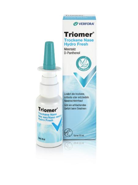 Triomer Hydro Fresh Trockene Nase Spray 30ml