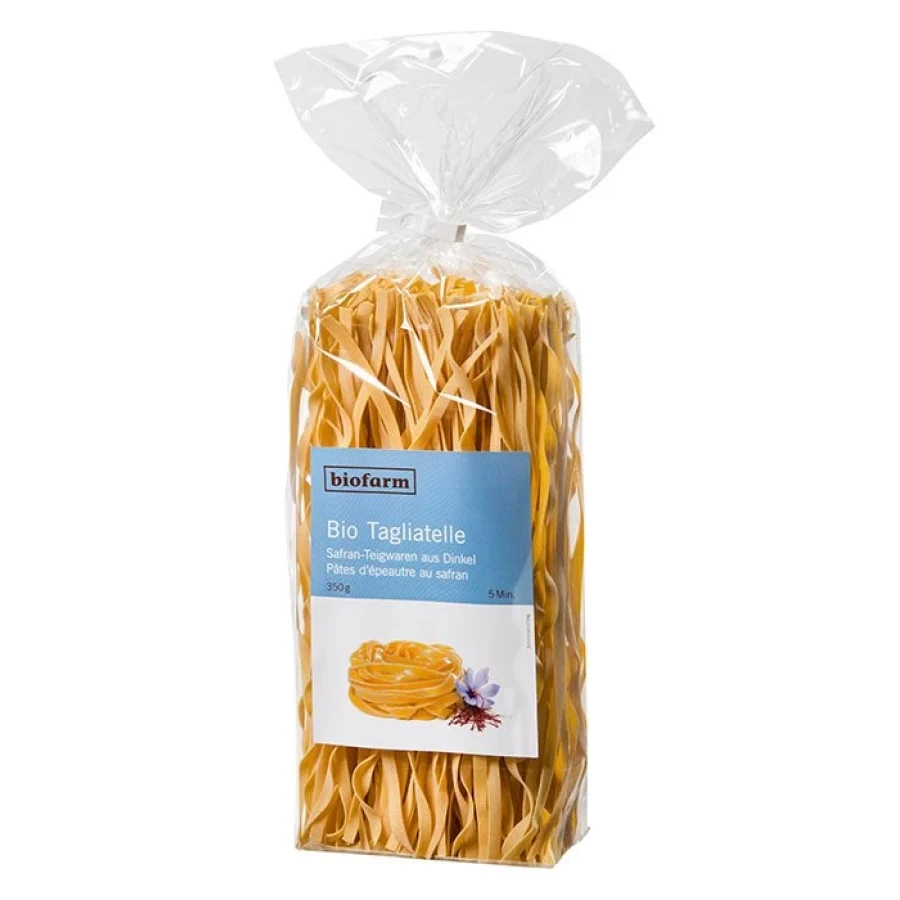 Biofarm Tagliatelle Dinkel Safran 350g