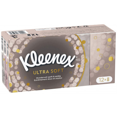 Kleenex ULTRASOFT Taschentücher 12 Stück