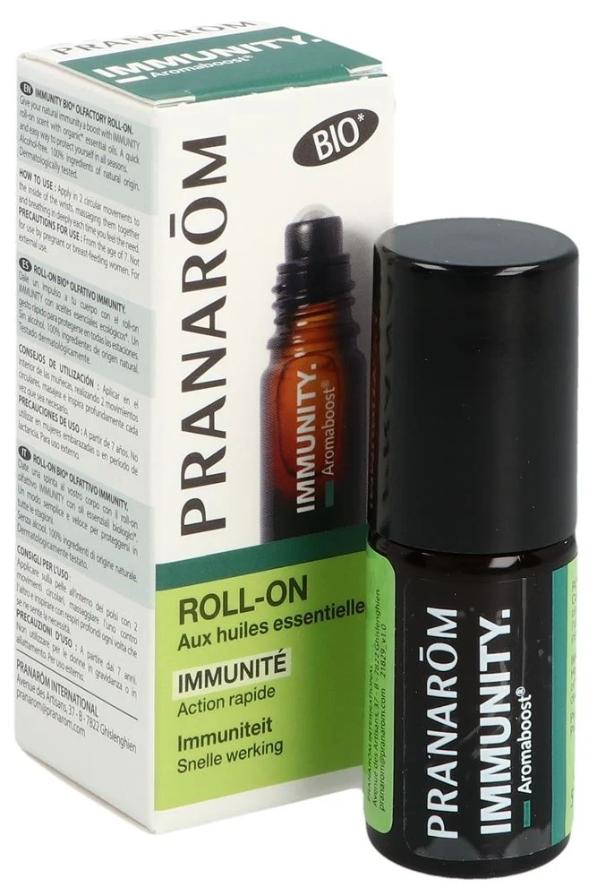 PRANAROM Aromaboost Roll-on Immunity Bio 5ml