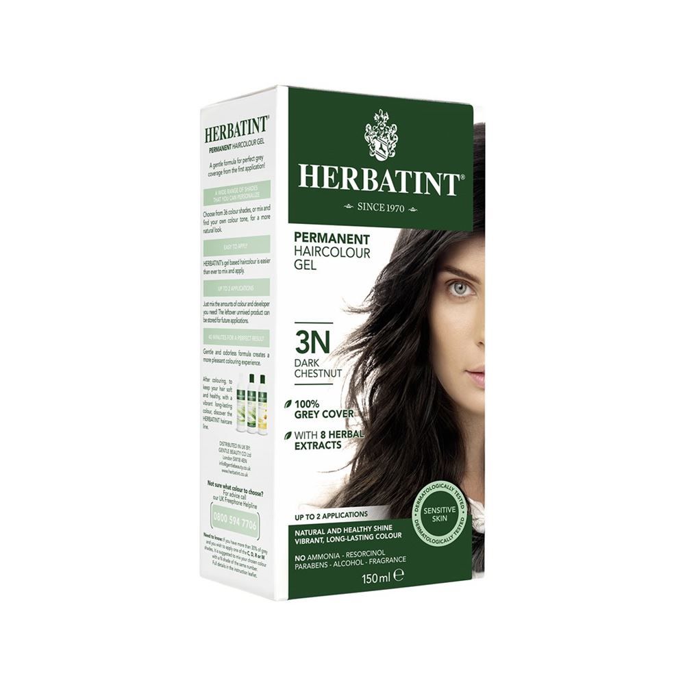 HERBATINT Haarfärbegel 3N Dunkl Kastanienbr 150ml HERBATINT Haarfärbegel 3N Dunkl Kastanienbr 150ml