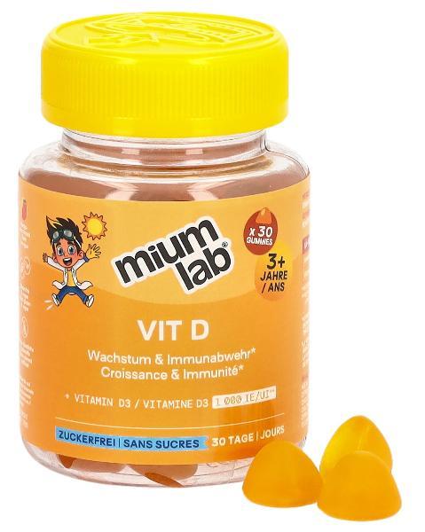 MiumLab Kids Gummies Vit D 30 Stück