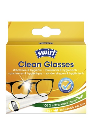 Swirl Brillenputztücher 10 Stück