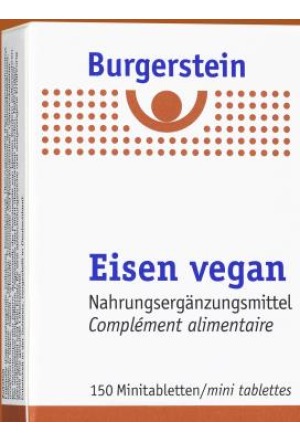 Burgerstein Eisen Tabletten vegan 150 Stück Burgerstein Eisen Tabletten vegan 150 Stück