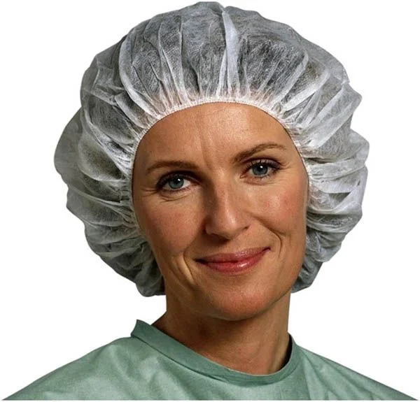 BARRIER OP Haube Annie blau M 150 Stück