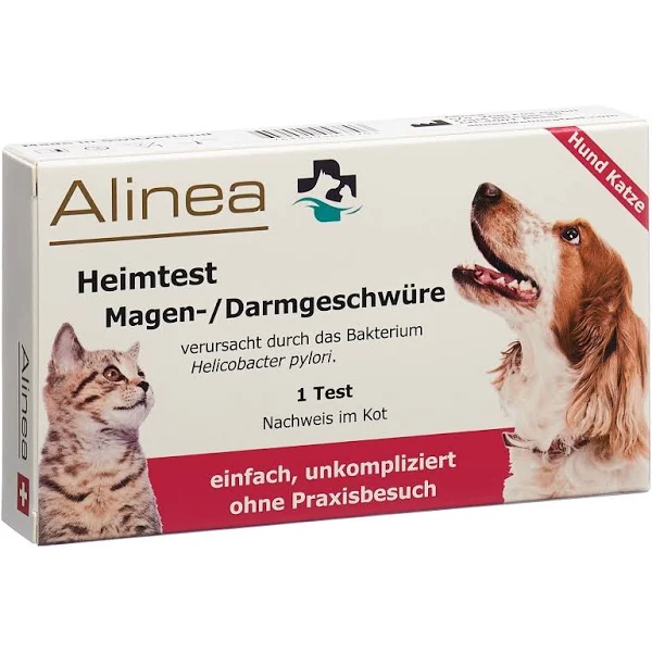 Alinea Heim-Tiertest H pylori Hund und Katze Alinea Heim-Tiertest H pylori Hund und Katze
