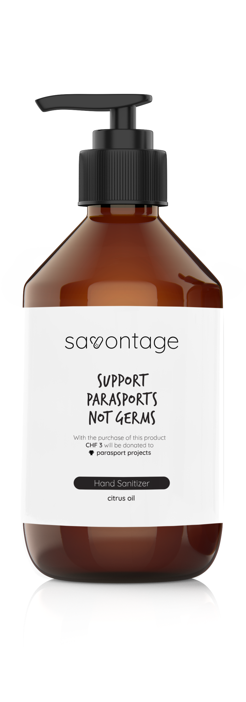 Savontage Citrus Öl Handdesinfektionsmittel 500ml (Glasflasche) Savontage Citrus Öl Handdesinfektionsmittel 500ml (Glasflasche)