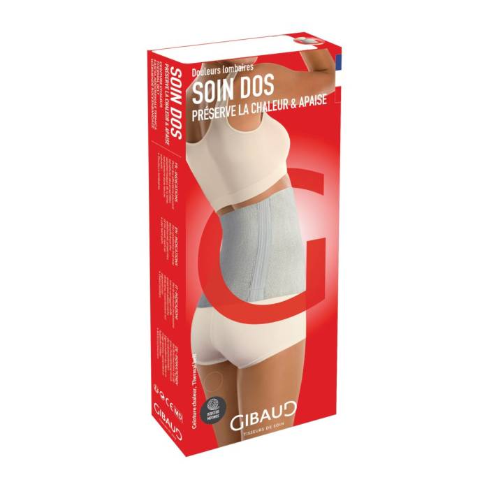 GIBAUD CHALEUR Nierenwärmer L 25cm ecru GIBAUD CHALEUR Nierenwärmer L 25cm ecru