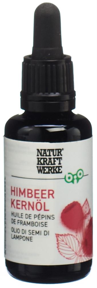 NATURKRAFTWERKE Himbeerkernöl nativ Bio 30ml NATURKRAFTWERKE Himbeerkernöl nativ Bio 30ml