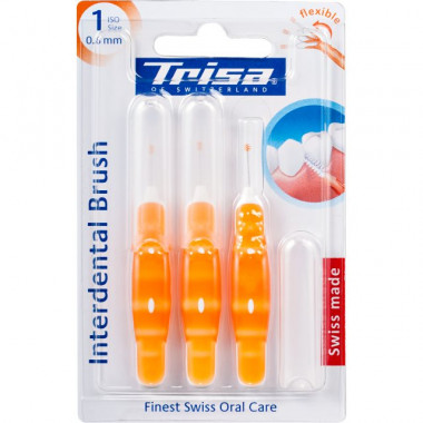 Trisa Interdental Brush ISO 1 0.8mm 3 Stück Trisa Interdental Brush ISO 1 0.8mm 3 Stück