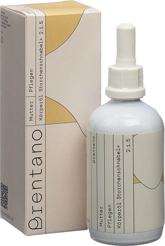 BRENTANO Körperöl Storchenschnabel Flasche 100ml