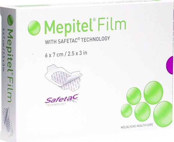 MEPITEL Film Safetac 6x7cm (neu) 10 Stück MEPITEL Film Safetac 6x7cm (neu) 10 Stück