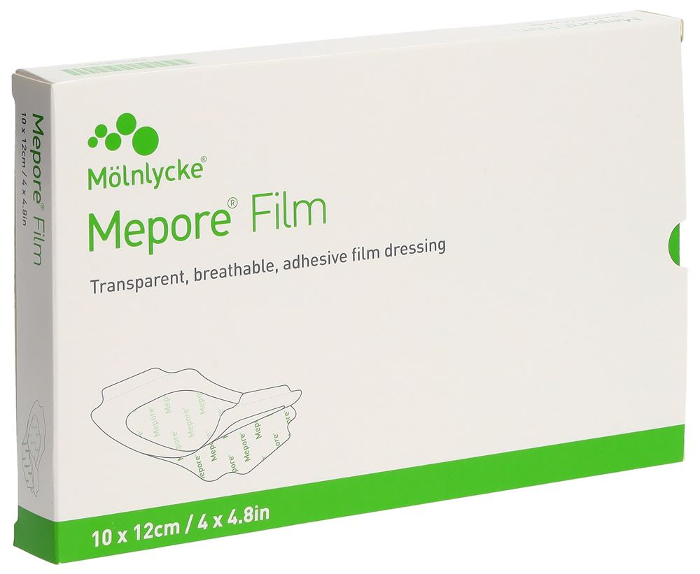 Mepore FILM Folienverband 10x12cm st neu 10 Stück