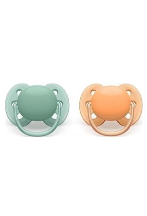 PHILIPS AVENT Ultra Soft 6-18M flieder/apric 2 Stück