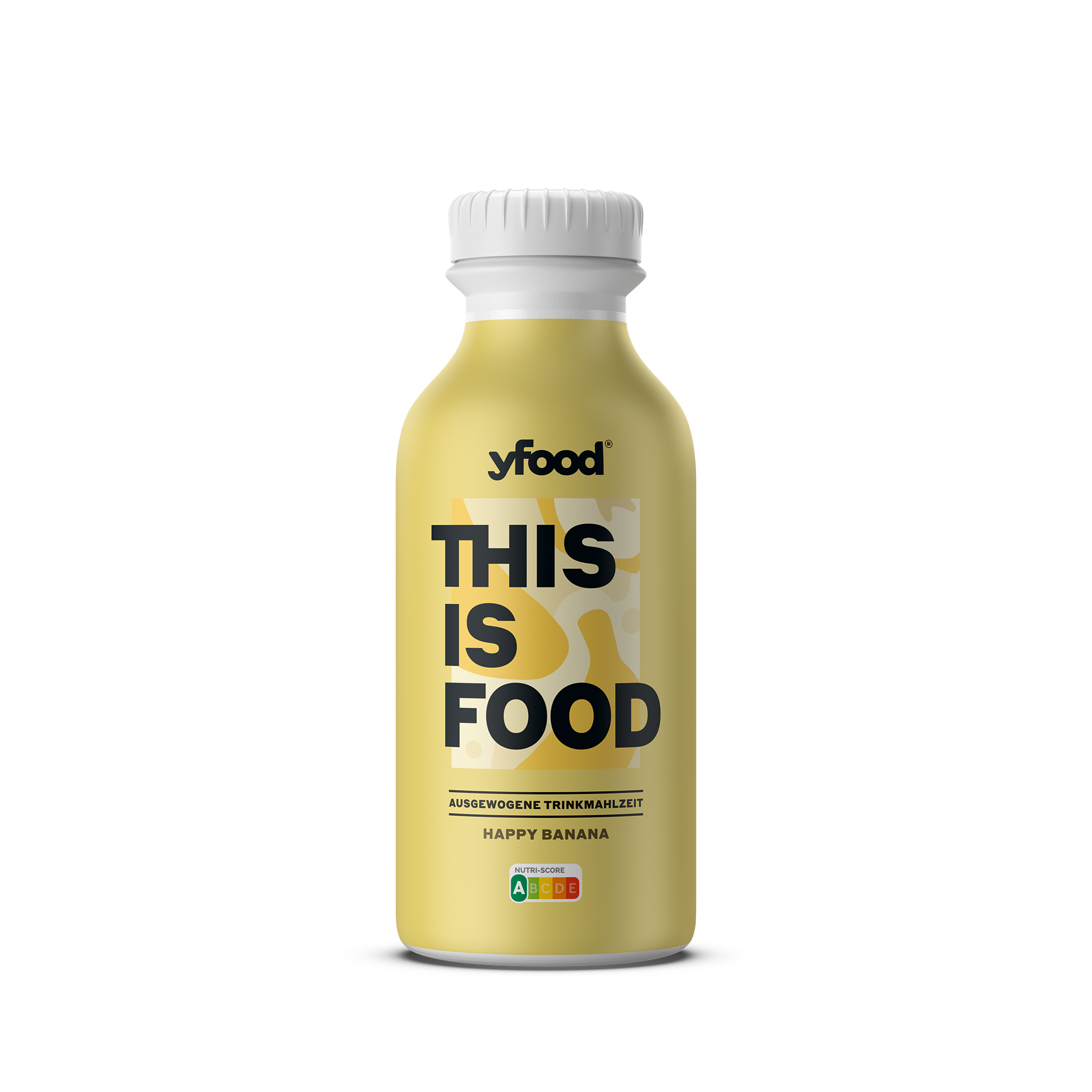 YFOOD Trinkmahlzeit Happy Banana Flasche 500ml YFOOD Trinkmahlzeit Happy Banana Flasche 500ml