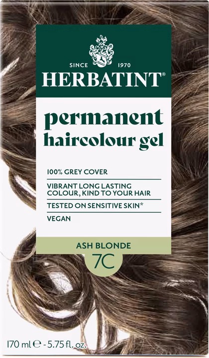 HERBATINT Haarfarbe Gel 7C Aschblond Flasche 170ml