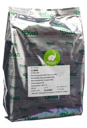 DIXA Steviablätter BIO geschnitten 300g DIXA Steviablätter BIO geschnitten 300g
