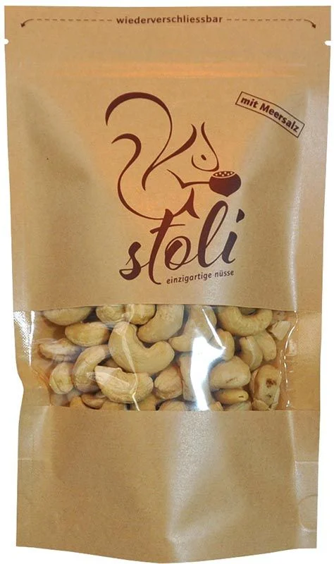 STOLI Cashewnüsse mit Meersalz Btl 370g