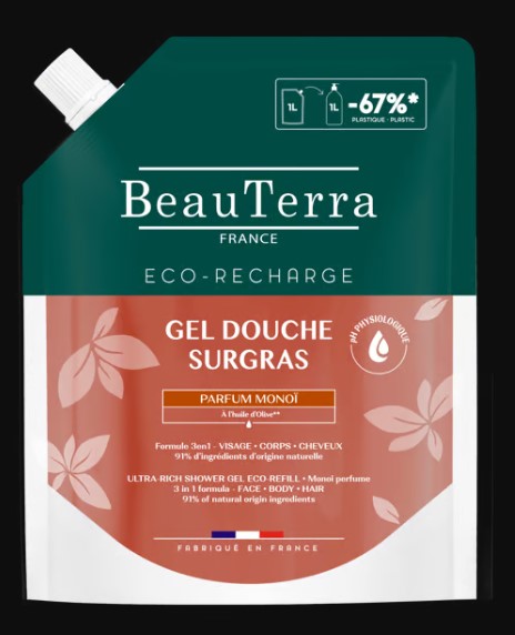 BeauTerra Duschgel reichhaltig Monoi Btl 1000ml