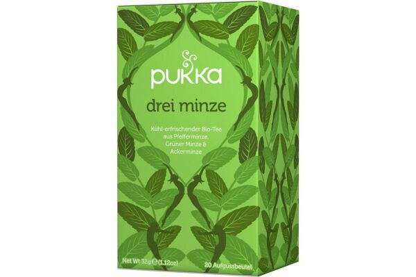 Pukka Trois Menthes Thé bio Btl 20 Stück Pukka Trois Menthes Thé bio Btl 20 Stück