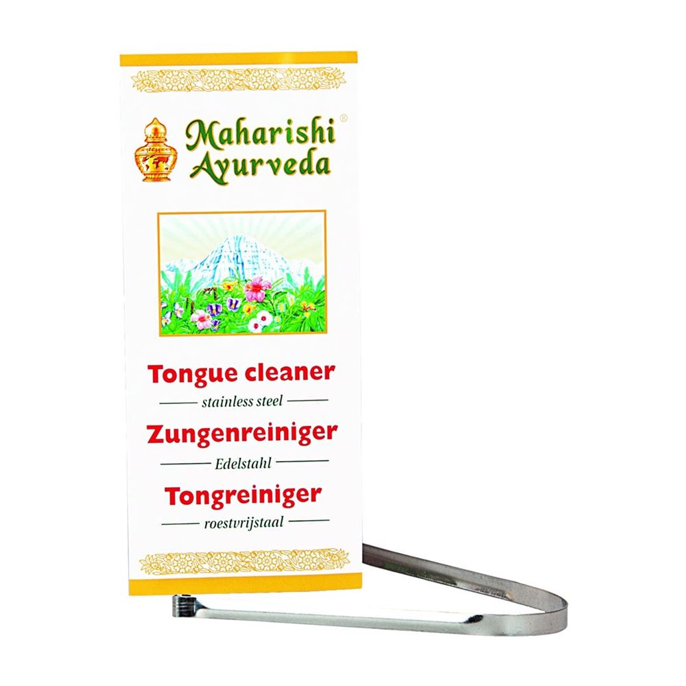 MAHARISHI AYURVEDA Zungenreiniger Stahl