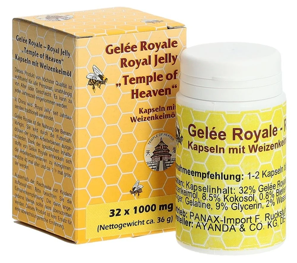 GELEE ROYALE Royal Jelly Kapseln ToH Ds 32 Stück