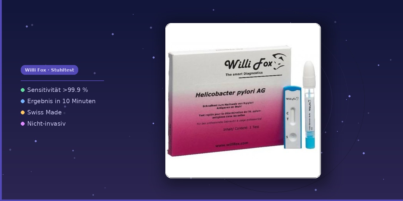 Helicobacter pylori: Was ist das – und wie funktioniert der Stuhltest?