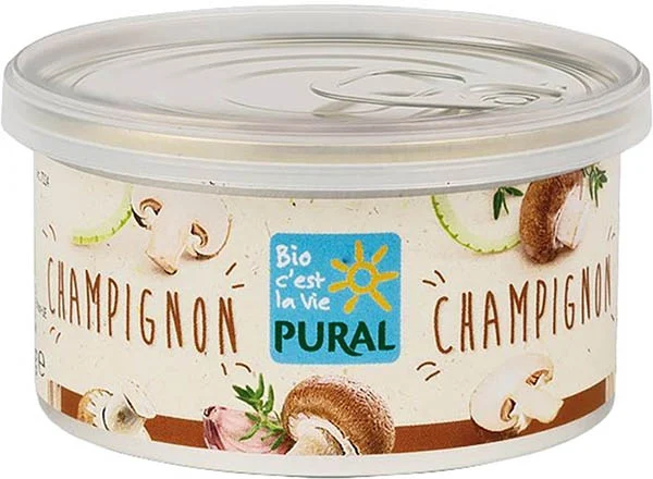PURAL Aufstrich Champignon palmölfrei 125g
