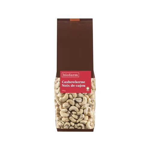 Biofarm Cashewkerne Knospe Beutel 750g