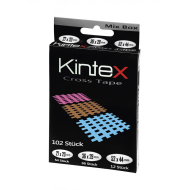 Kintex Cross Tape Mix Box Pflaster 102 Stück Kintex Cross Tape Mix Box Pflaster 102 Stück