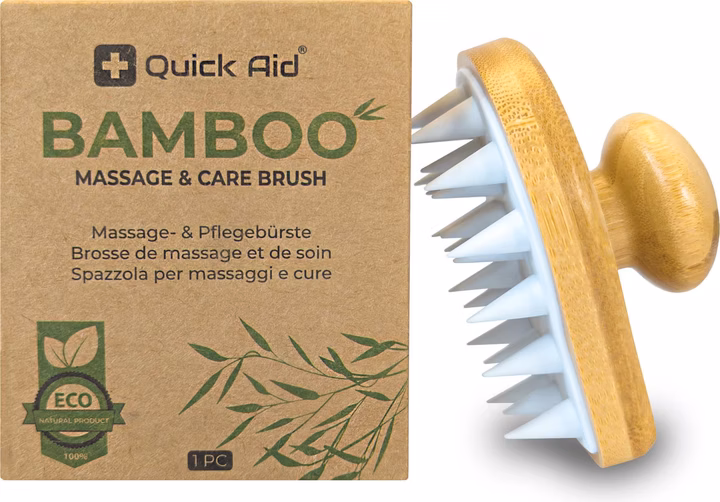 Quick Aid Bamboo Massage Care Brush