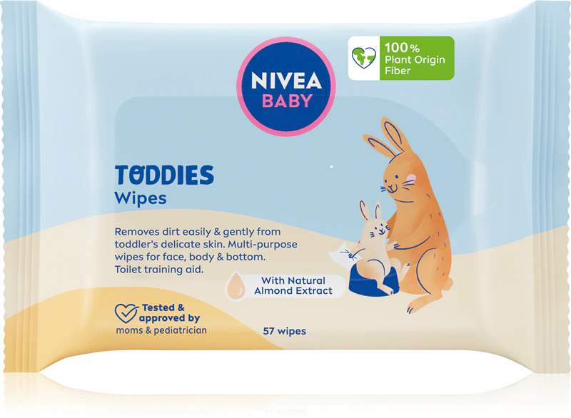 Nivea Baby Toddies Feuchttücher Beutel 57 Stück