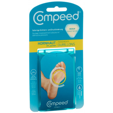 Compeed® Hornhautpflaster M 6 Stück Compeed® Hornhautpflaster M 6 Stück