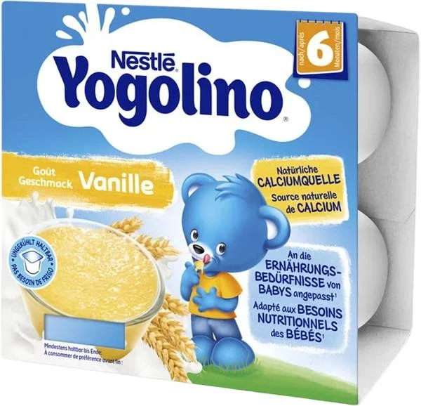 Nestlé Yogolino Vanille 6M 4 x 100g