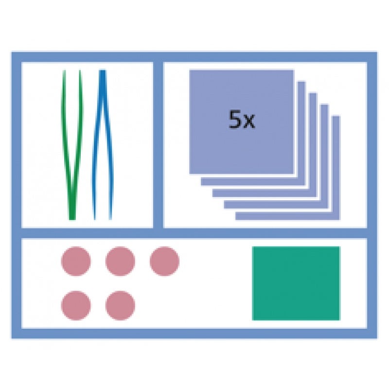 Mediset Wundverband-Set-1 (ex Nr 24) 64 Stück