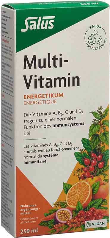 Salus® Multi-Vitamin Energetikum 250ml Salus® Multi-Vitamin Energetikum 250ml
