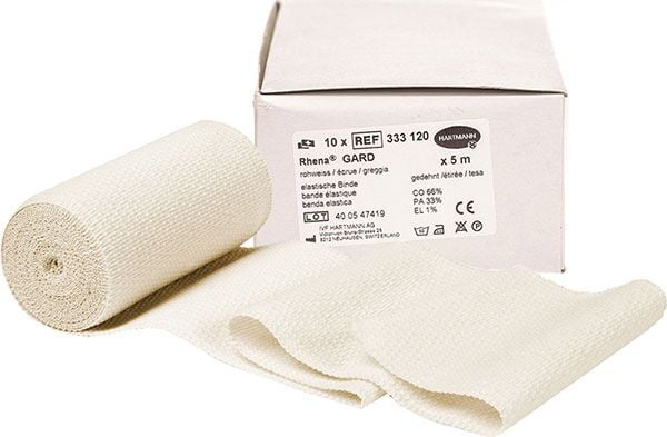 RHENA GARD Elastische Binde 5mx6cm 10 Stück RHENA GARD Elastische Binde 5mx6cm 10 Stück