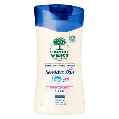 L'ARBRE VERT Öko Duschcreme Sensitive Skin 250ml