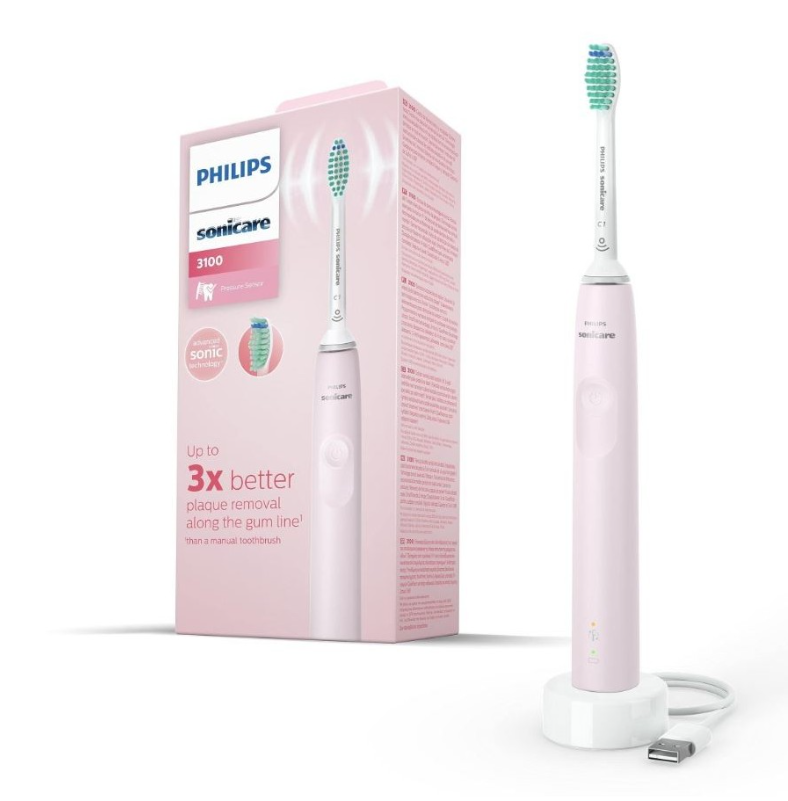 Philips Sonicare 3100 Schallzahnbürste rosa