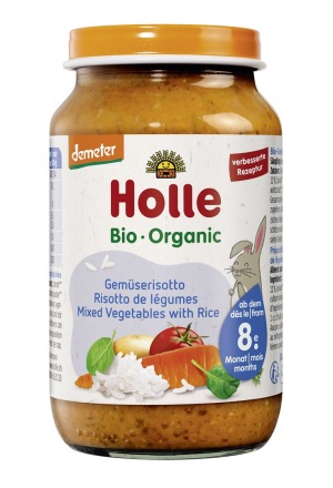 Holle Gemüserisotto Glas 220g Holle Gemüserisotto Glas 220g