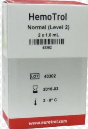 HEMOCUE Kontrolle Hemotrol Level 2 normal 2 x 1ml