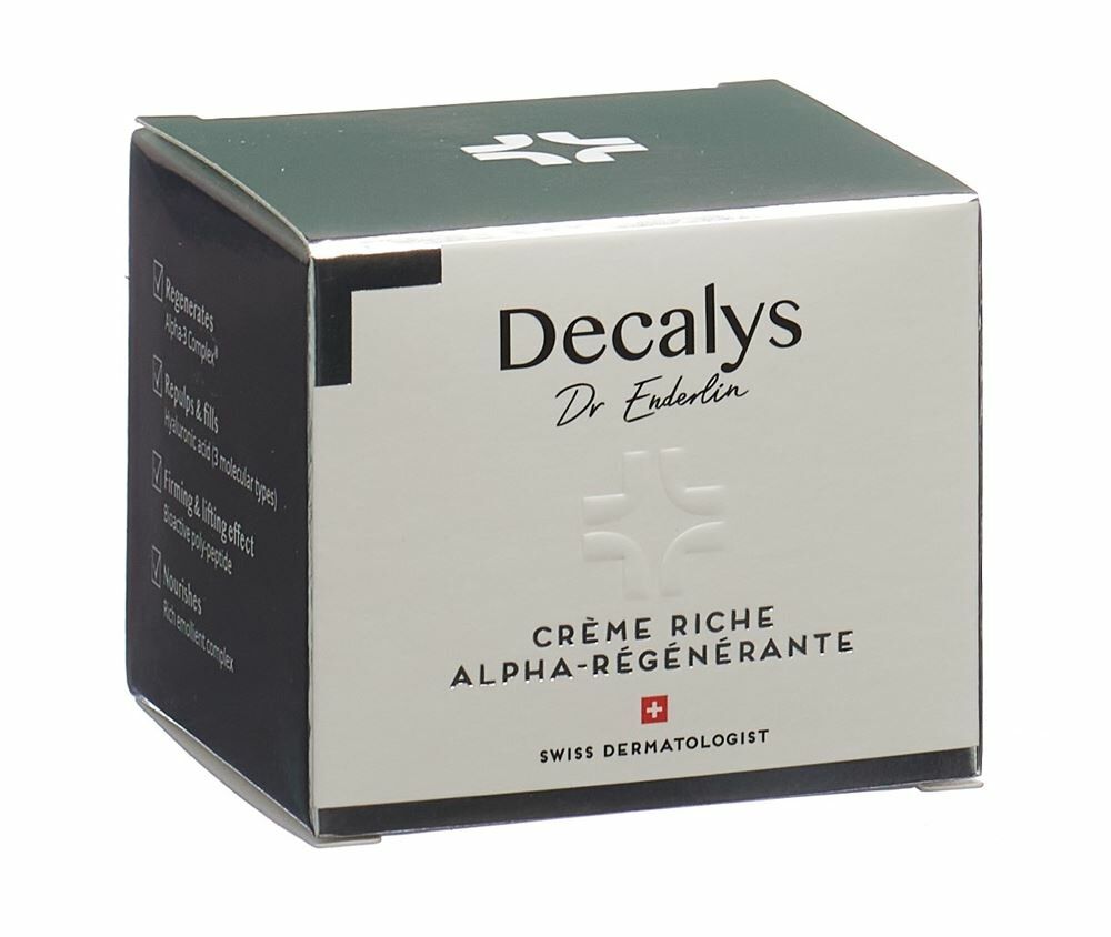 DECALYS Crème riche alpha-régénérante 50ml
