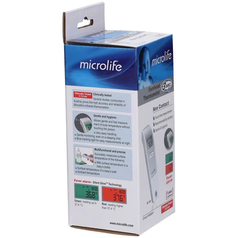MICROLIFE kontaktloses Bluetooth Fieberthermometer NC 150