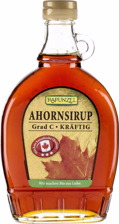 Rapunzel Ahornsirup Grad C kräftig Flasche 375ml