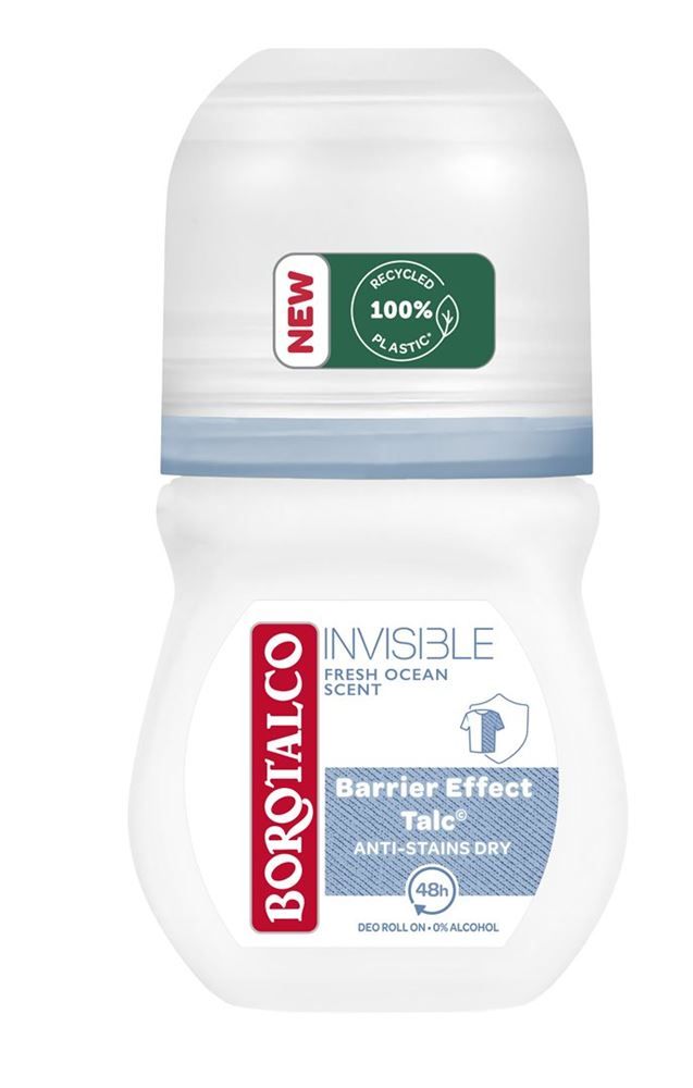 Borotalco Deo Invisible Fresh Roll-on 50ml Borotalco Deo Invisible Fresh Roll-on 50ml